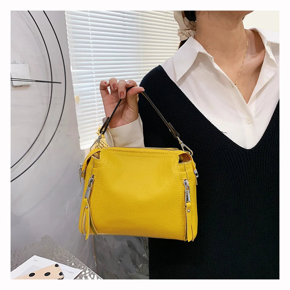 Sac noir en bandoulière<br> Manon