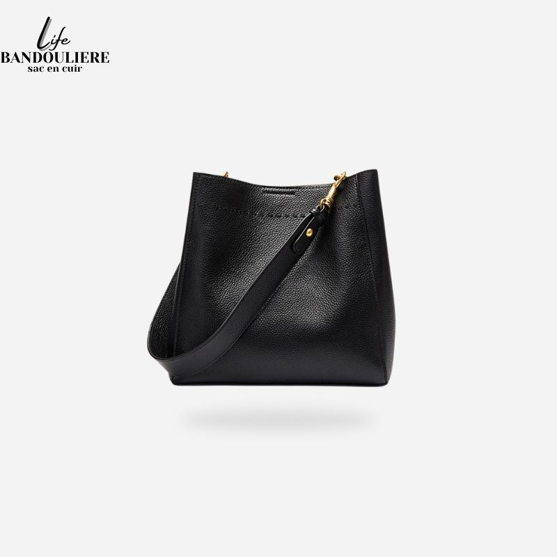 Sac seau en cuir Camila