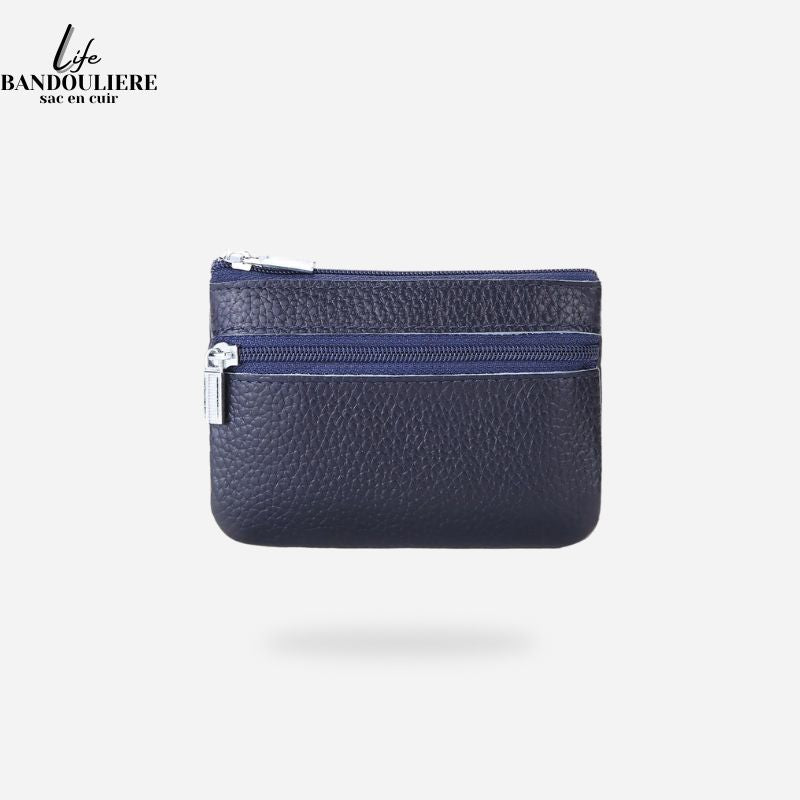 Porte monnaie en cuir pour Homme Michel
