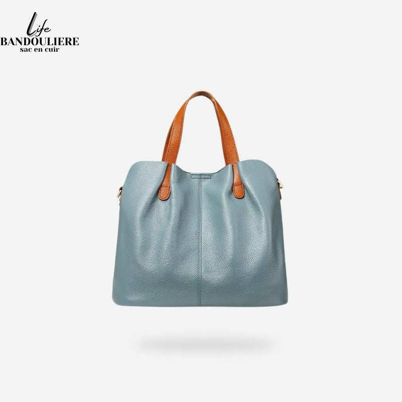 Sac cabas en cuir souple Eloïse