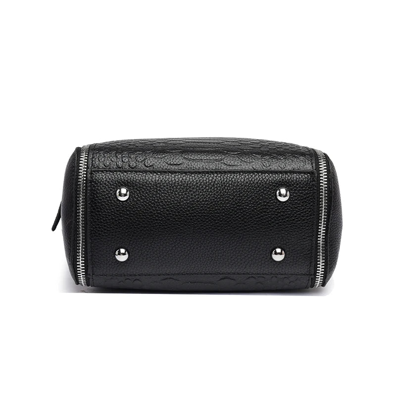 Sac a main cuir femme noir<br> Emma