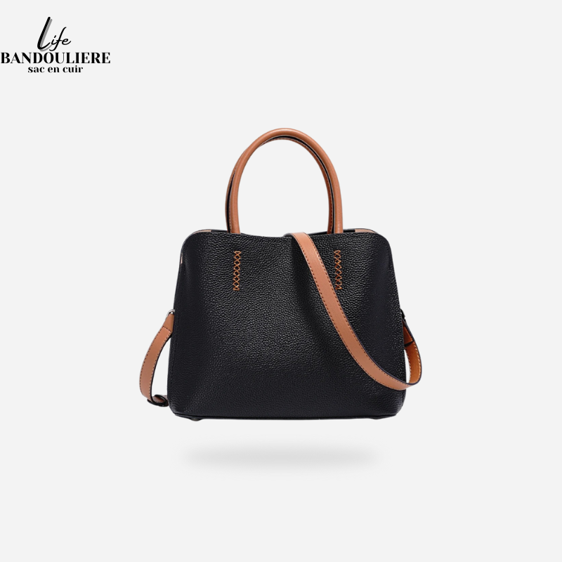 Sac à main tendance noir Alba