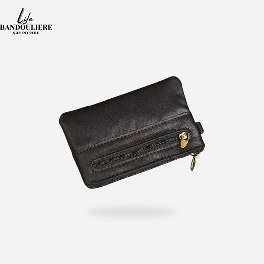 Porte monnaie en cuir pour Homme Davy