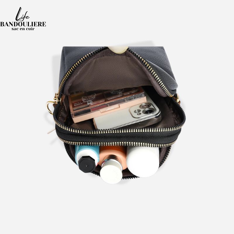 Mini sac à bandoulière pour téléphone et cartes Jane