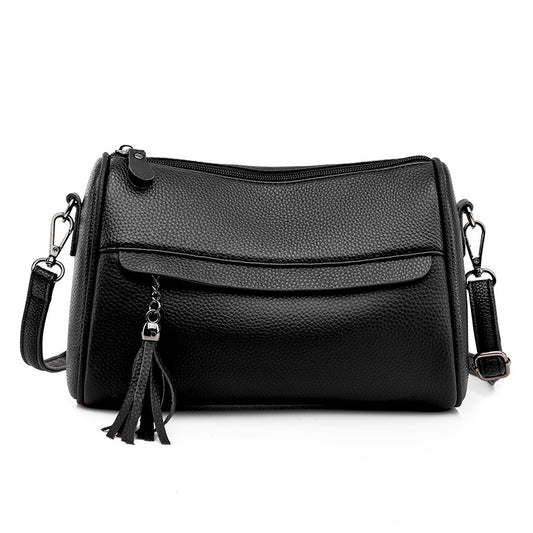 Sac en bandoulière noir<br> Angélique