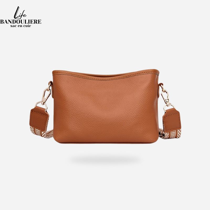 Sac en bandoulière en cuir femme <br>Jessie