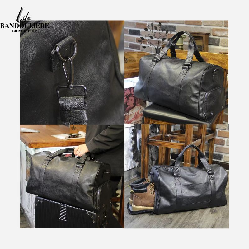 Sac de sport en cuir Abel