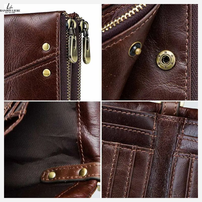 Porte monnaie homme cuir Côme