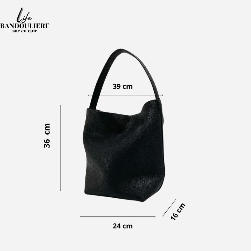 Sac seau cuir Julia