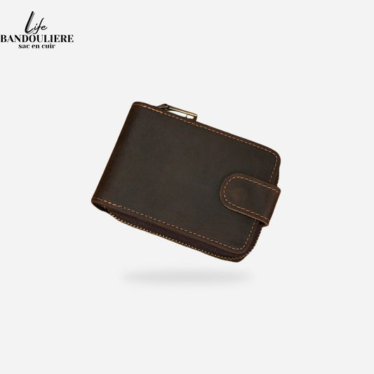 Porte-cartes bancaires en cuir<br> Ange