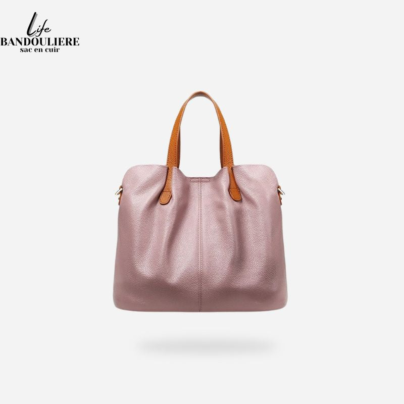 Sac cabas en cuir souple Eloïse