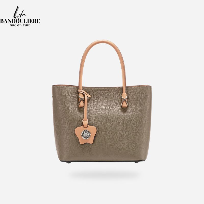 Sac cabas en cuir souple Lily