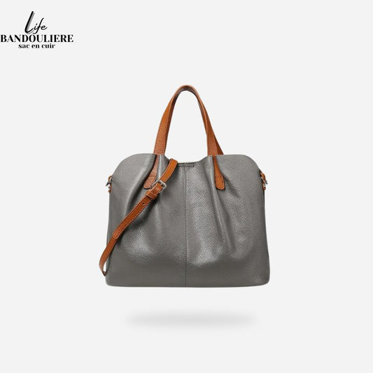 Sac cabas en cuir souple Eloïse