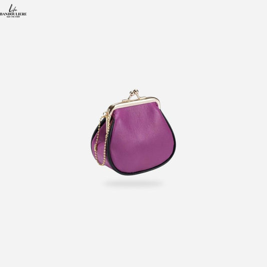 Porte monnaie en cuir pour femme Carine