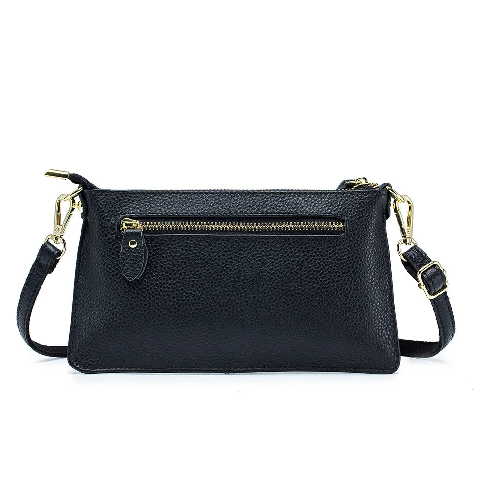 Sac en bandoulière noir femme<br> Luna