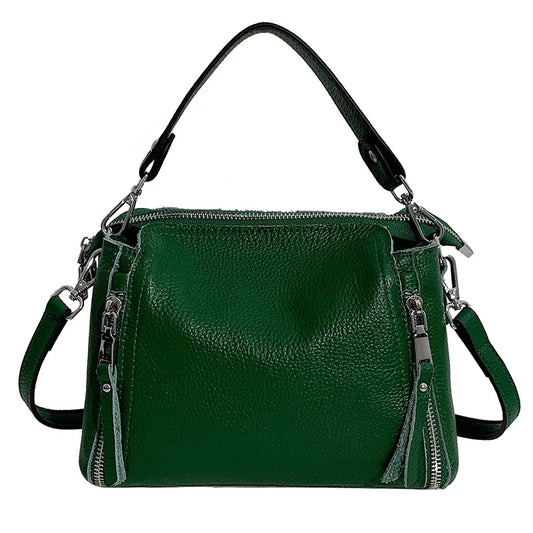 Sac bandoulière vert<b> Marina