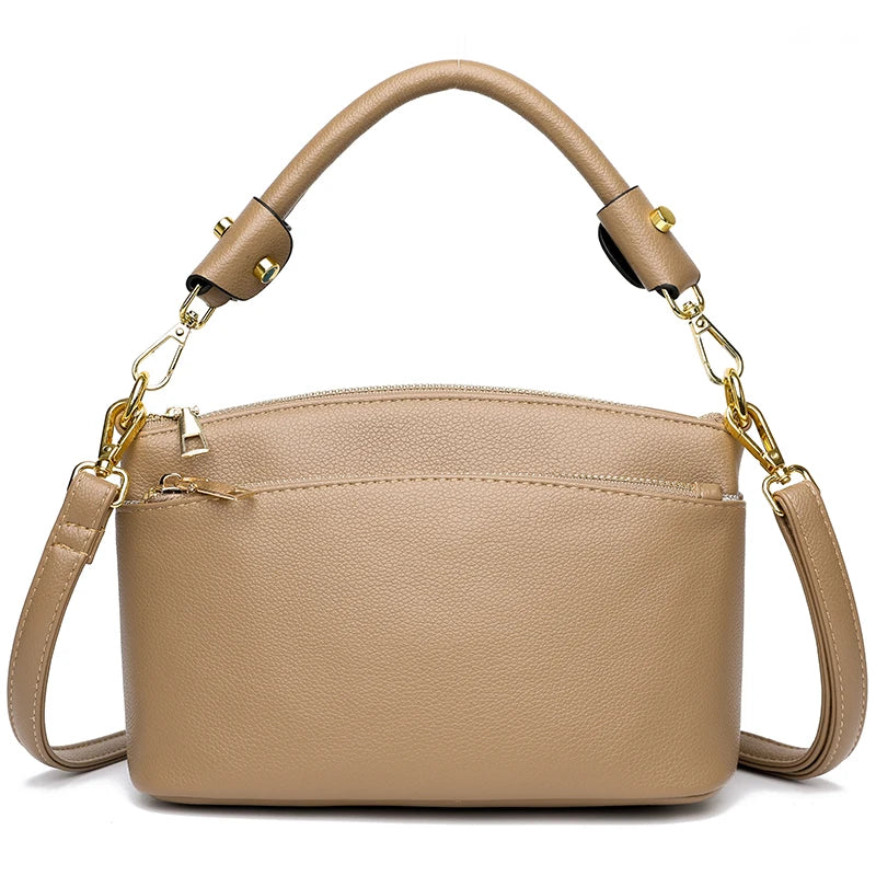 Sac noir cuir<br> Olivia