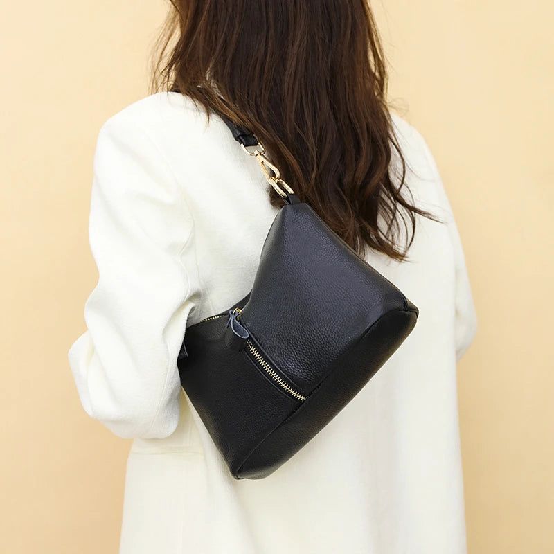 Sac noir en bandoulière<br> Moïra