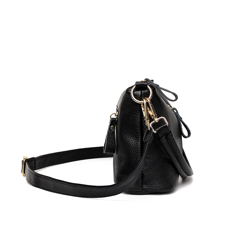 Sac noir en bandoulière<br> Moïra