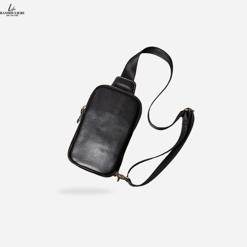 Sac en bandoulière en cuir pour homme Dylan