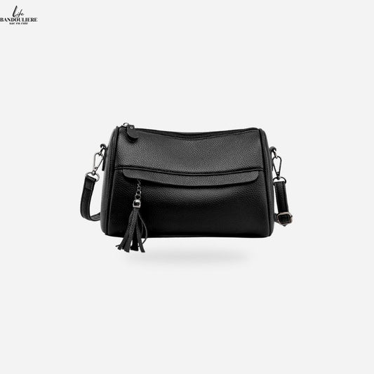 Sac en bandoulière noir Angélique