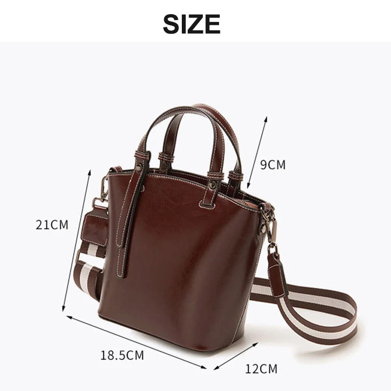 Sac a main cuir marron<br> Tiffanny