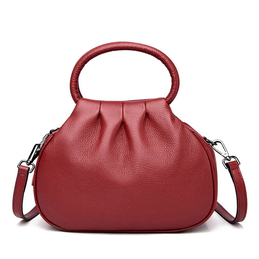 Sac cuir rouge<br>  Emmy