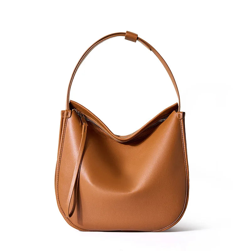 Sac a main cuir marron<br> Romane