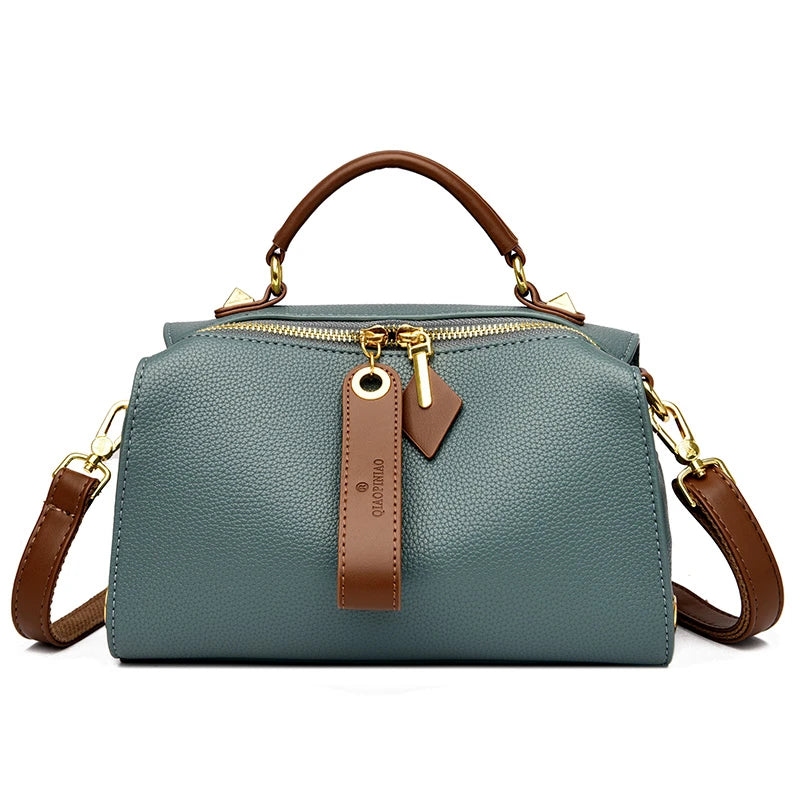 Sac bandoulière vert<br> Julie